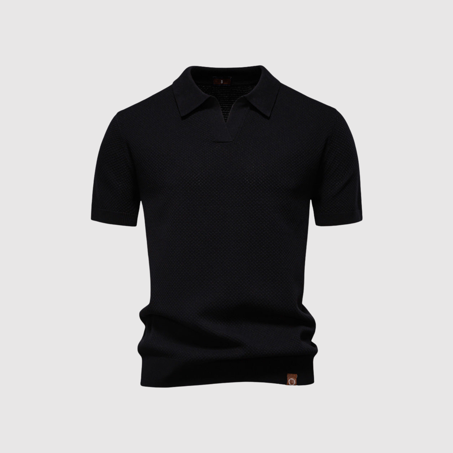 Adrian – Strukturovaná polo košile pro elegantní a pohodlný styl