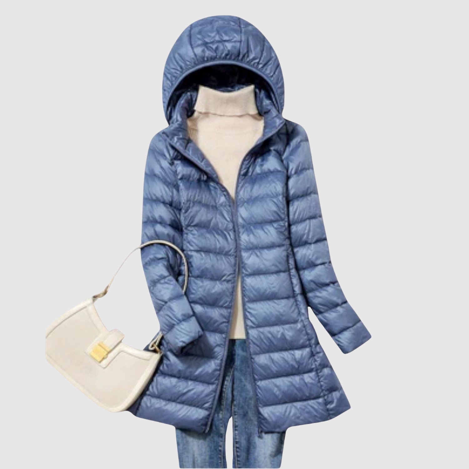 Jelena – Zimní bunda s huňatou kapucí