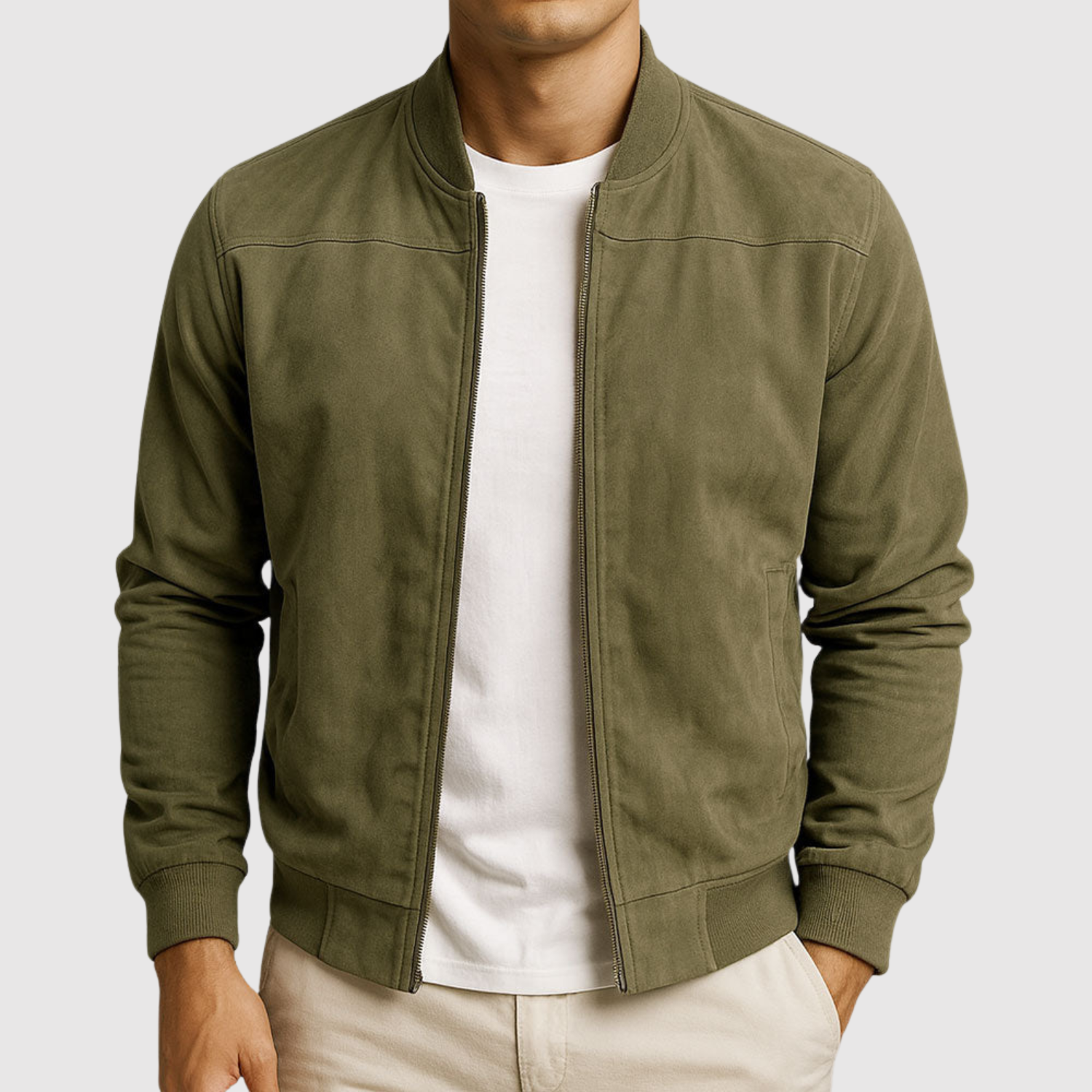 Šimon - Podzimní sweatshirt z veluru