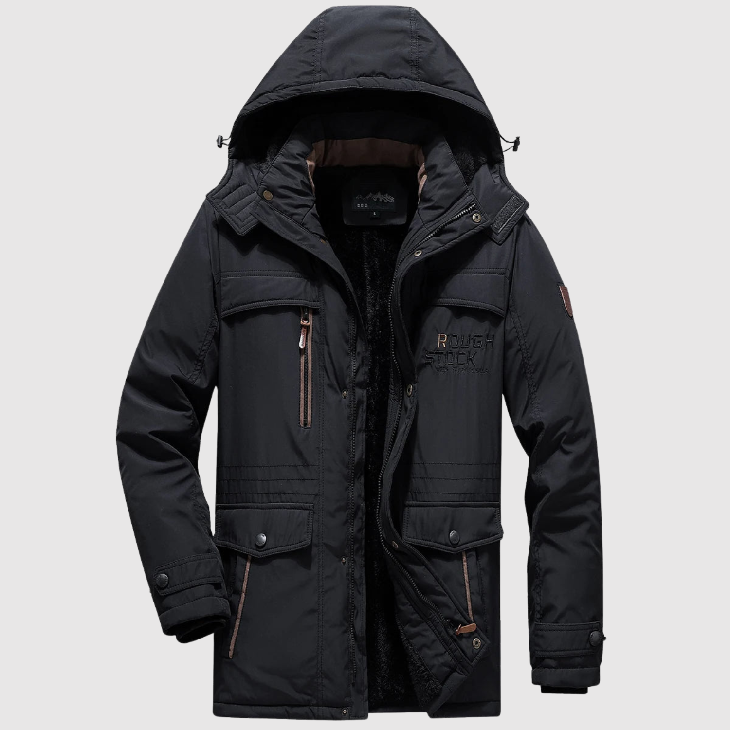 Marek – Zimní bunda s peřovou podšívkou a kapucí