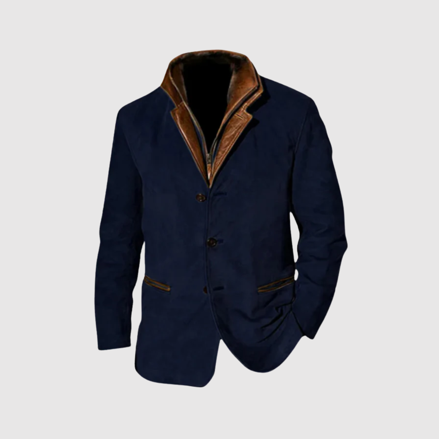 Šimon – Prošívaná bunda s elegantním límcem