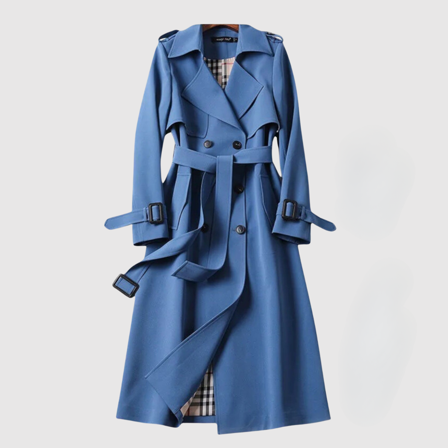 Jelena – Dlouhý kabát s páskem