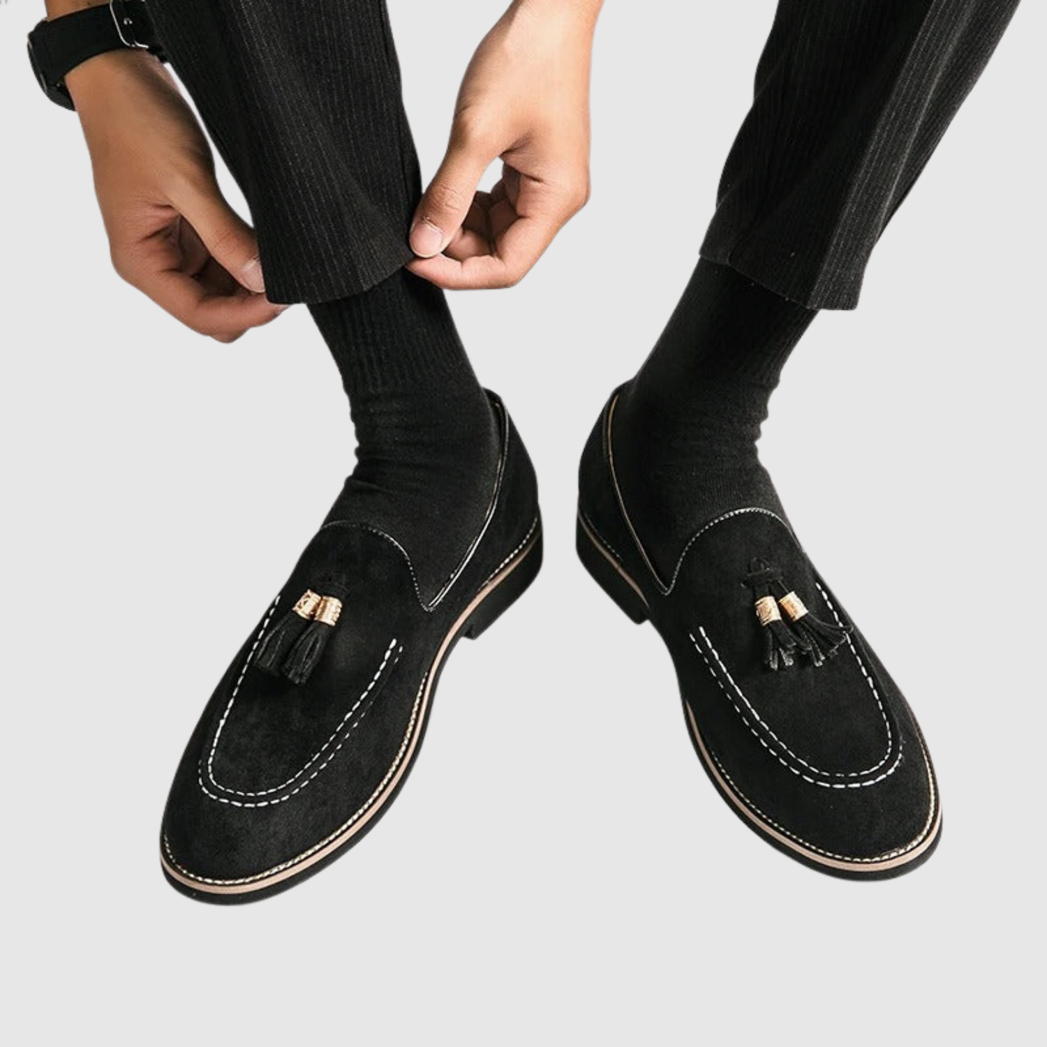 Viktor – Luxusní loafers s kovovou sponou