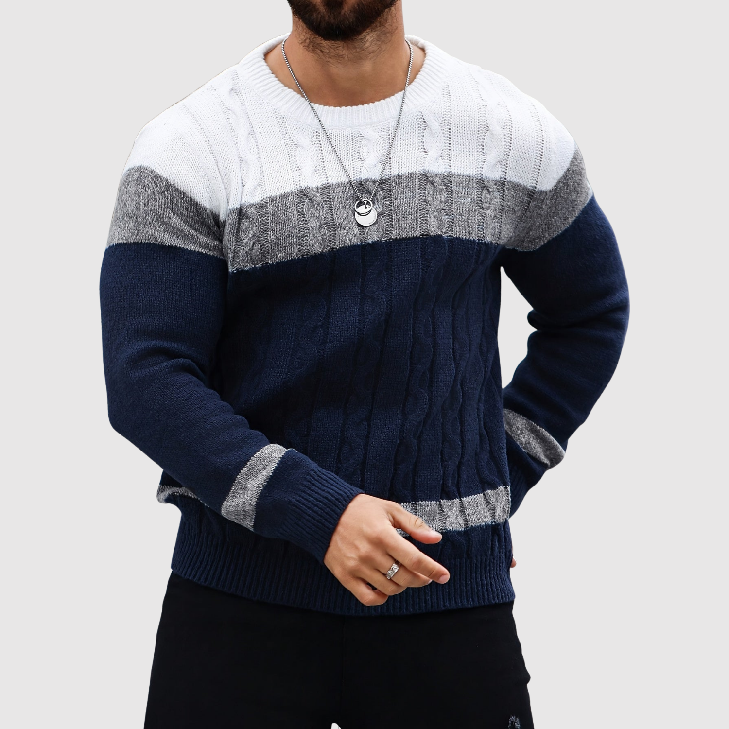 Daniel – Mikina s kontrastními barevnými bloky