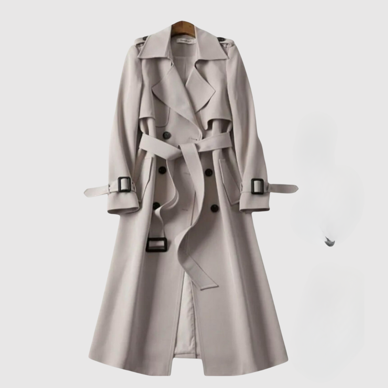 Jelena – Dlouhý kabát s páskem