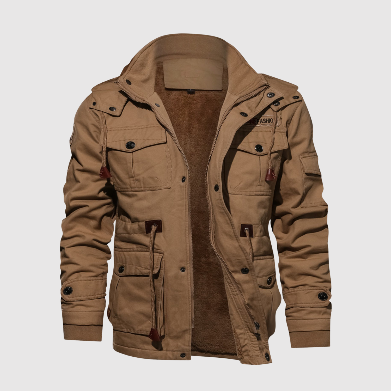 Marek – Pánská bunda s kapsami a teplou podšívkou