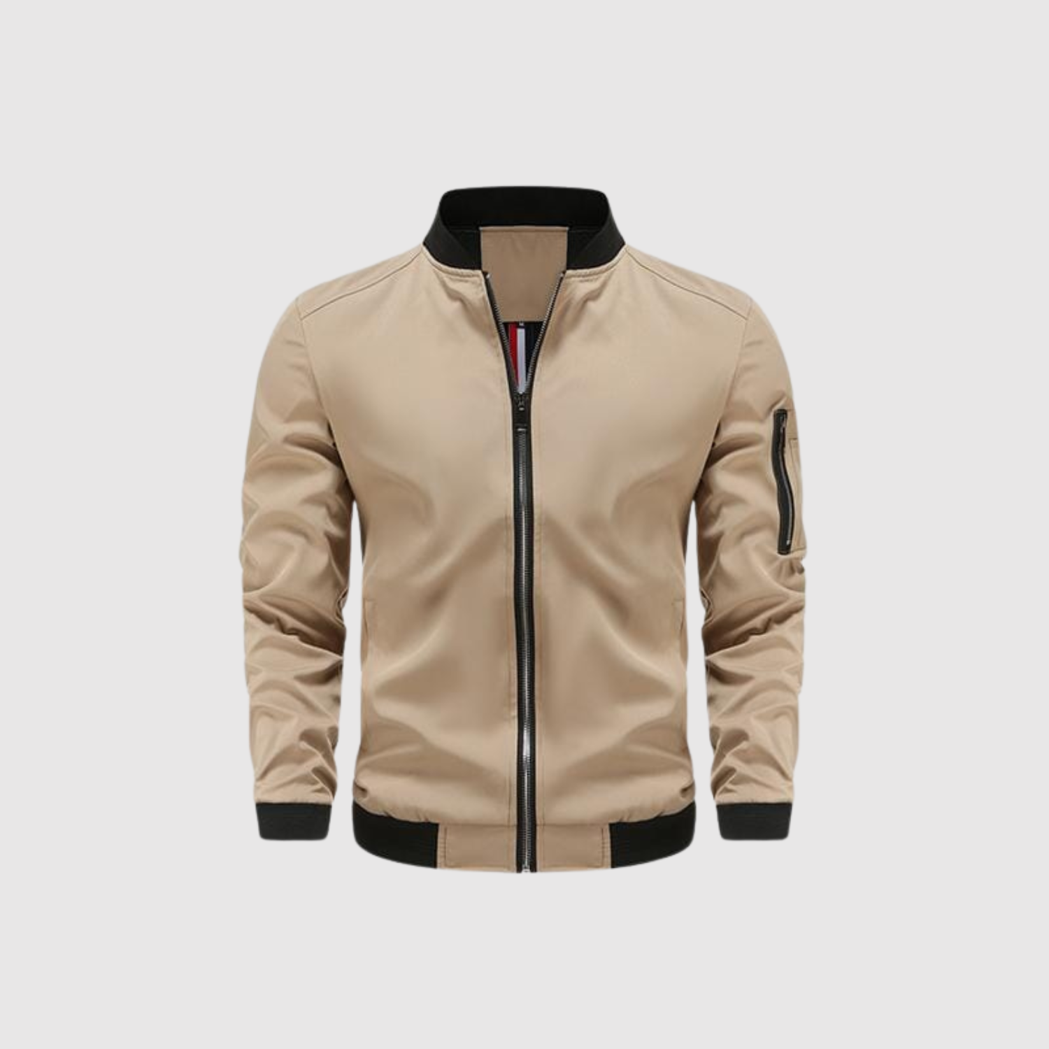 Šimon – Pánská bunda se zipem a sportovně-elegantním designem