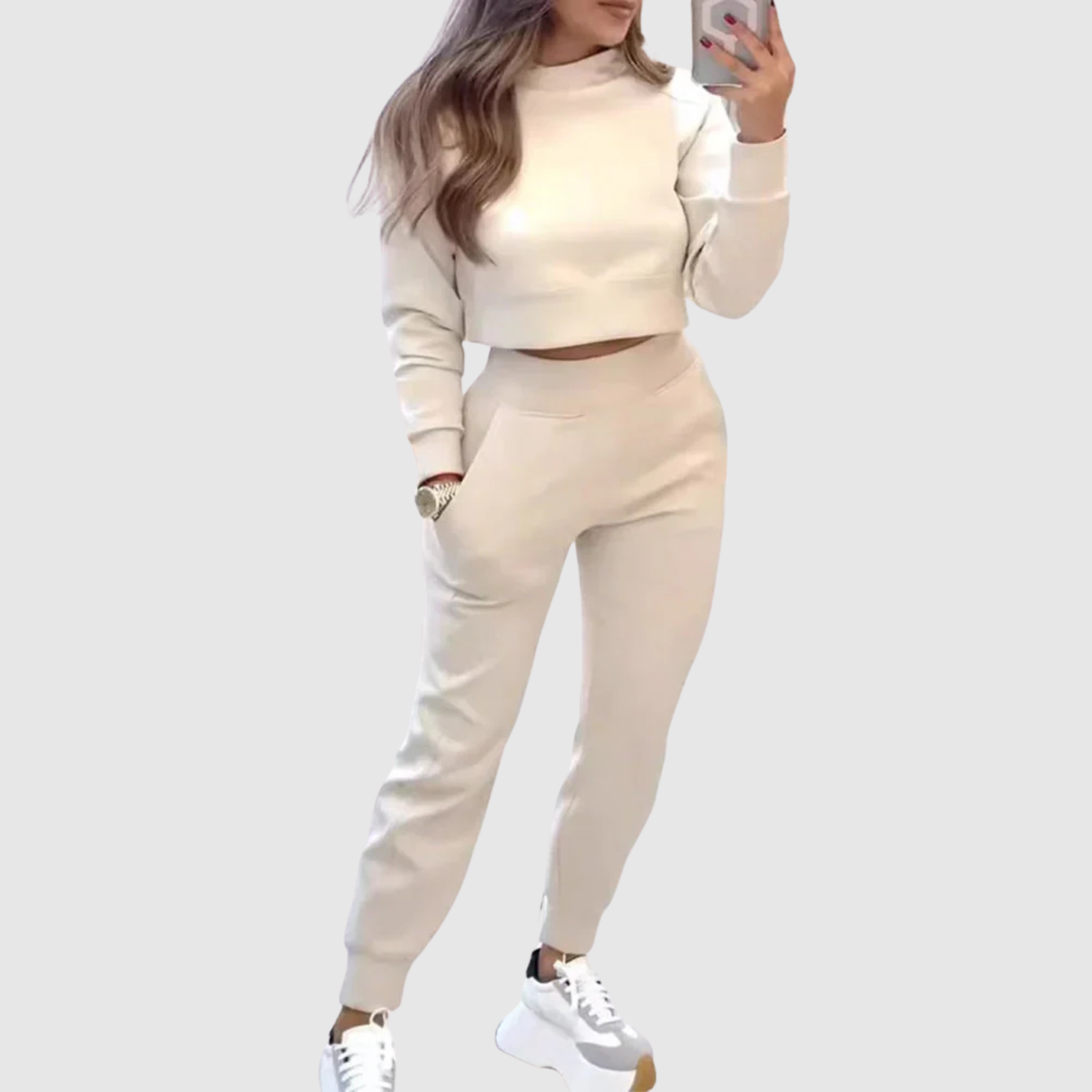 Natálie - Dámský každodenní dvoudílný set