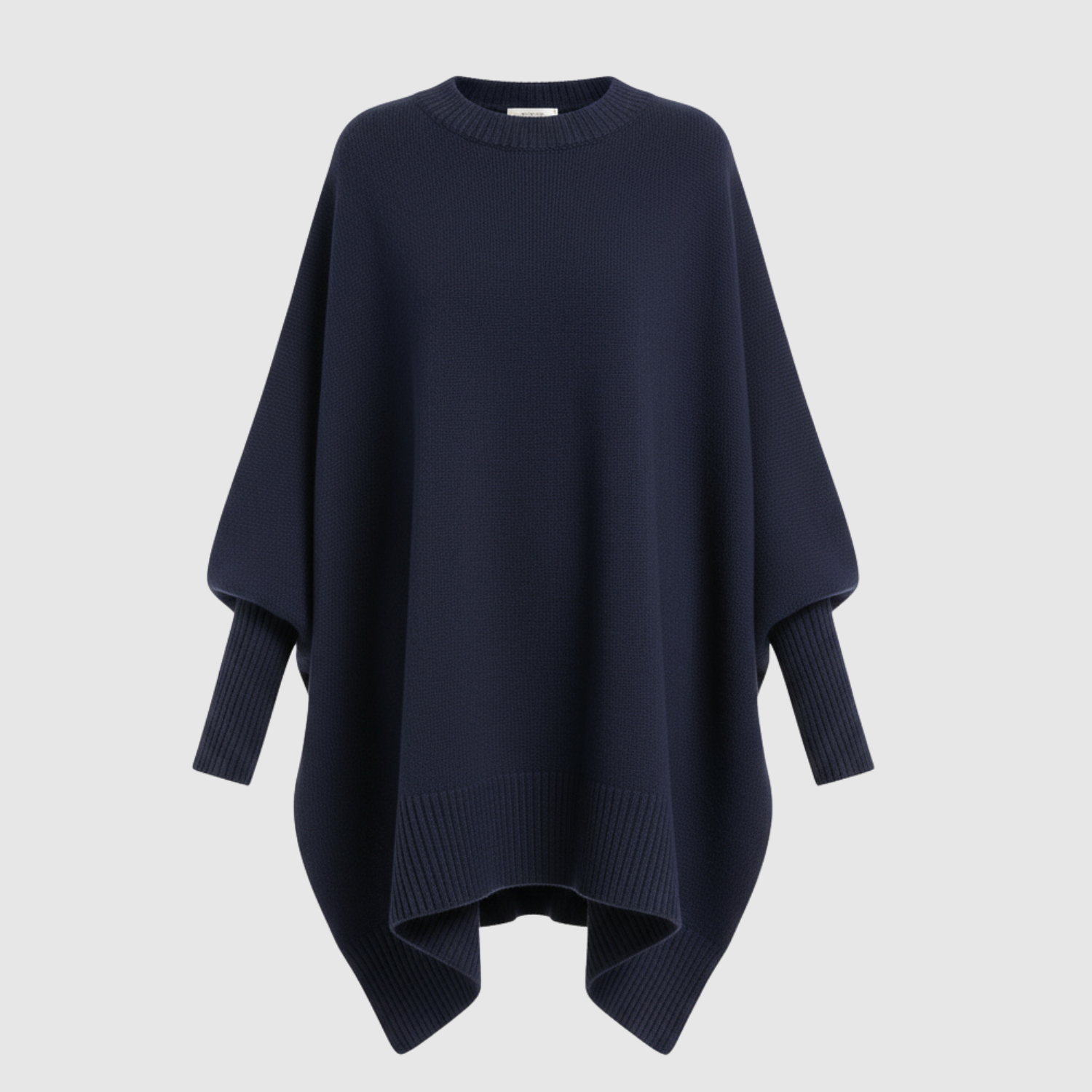 Nora - Elegantní pletené pončo s moderní linií