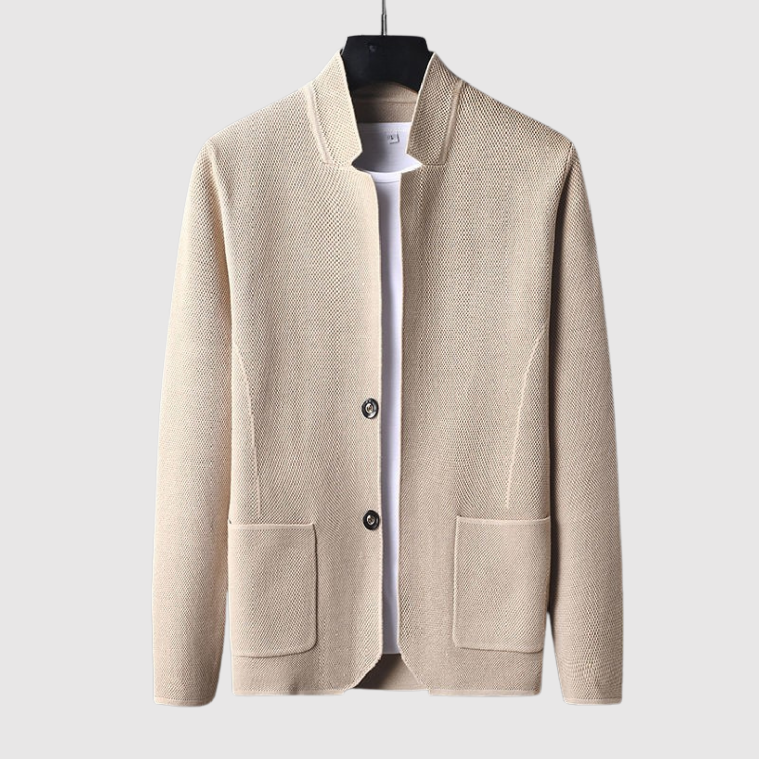 Šimon – Pletený kardigan s klasickým střihem