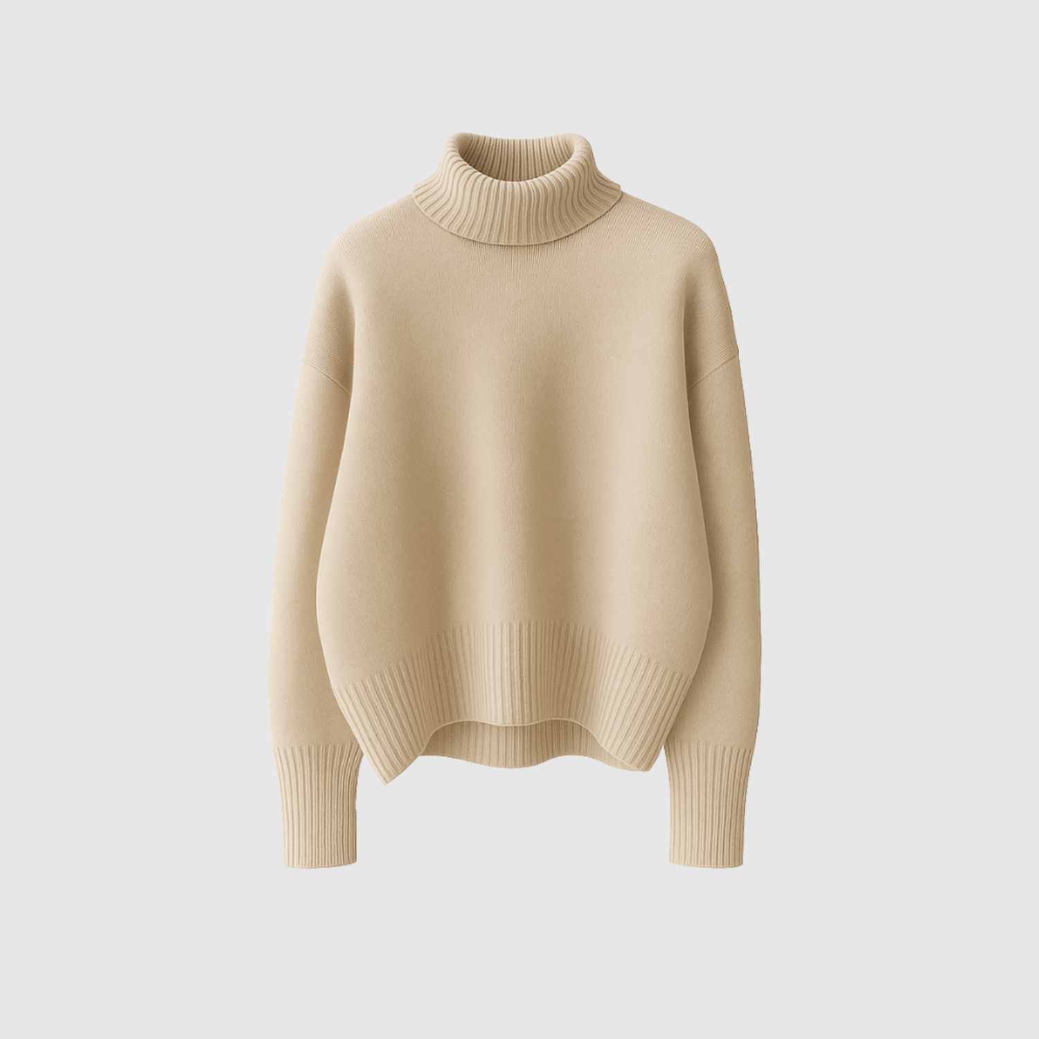 Nora – Měkký zimní svetr s vysokým límcem