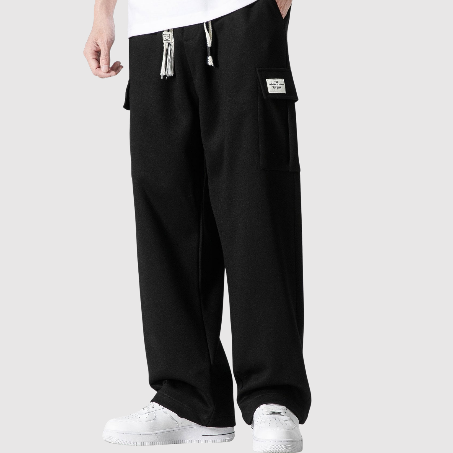 Denis – Oversized tréninkové kalhoty s uvolněným střihem