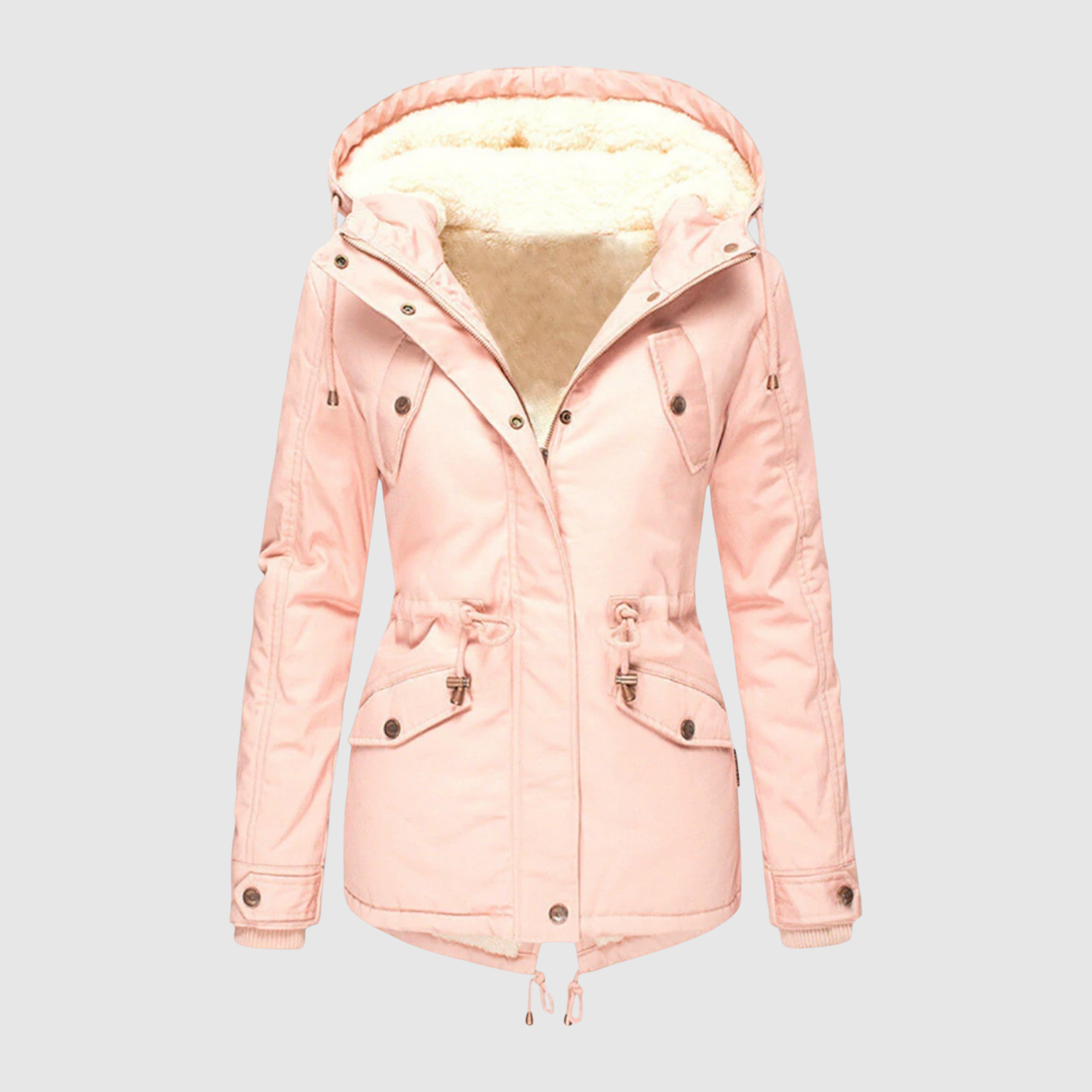 Jelena – Zimní park s kapucí a fleecem