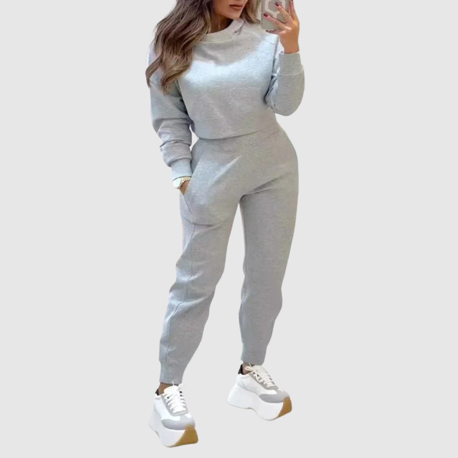 Natálie - Dámský každodenní dvoudílný set