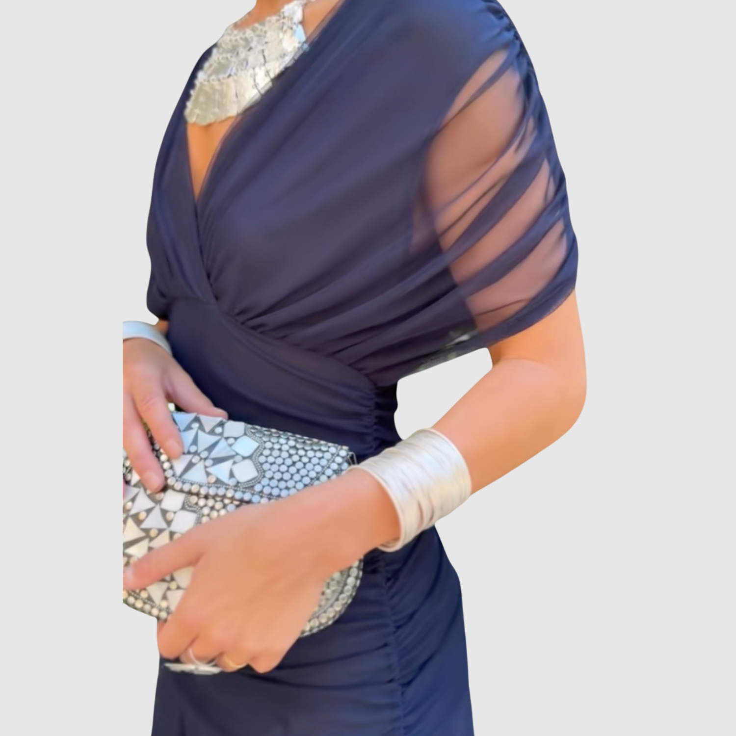 Eliška – Elegantní šaty s spadlými rameny