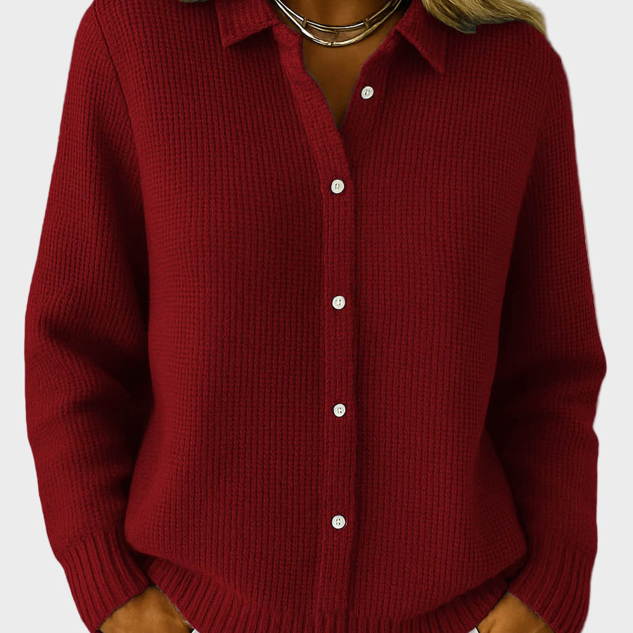 Maeve | Klasický pletený kardigan na knoflíky