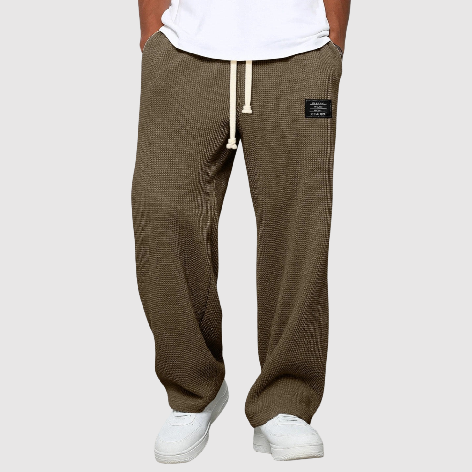 Denis - Pánské každodenní kalhoty s širokým střihem