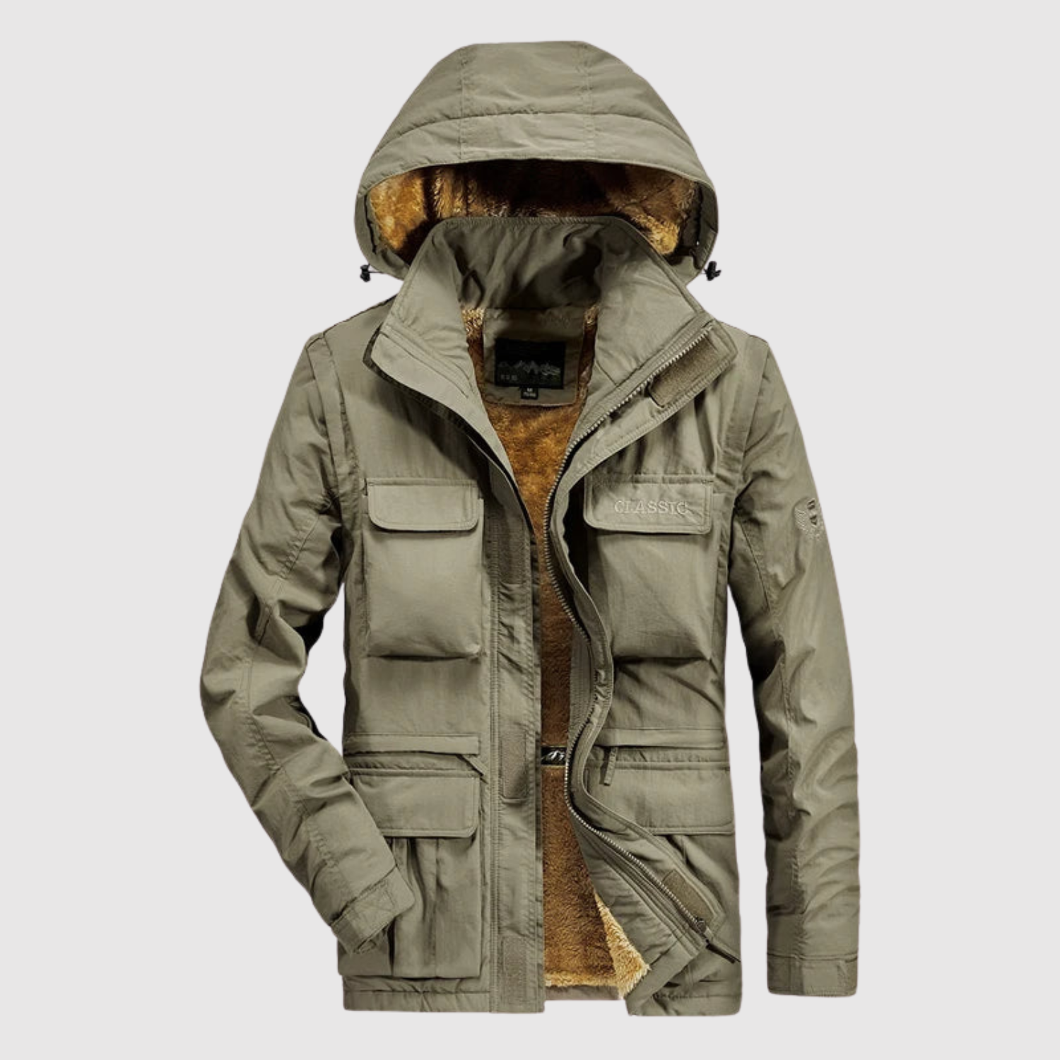 Marek – Voděodolná zimní bunda s teplou podšívkou