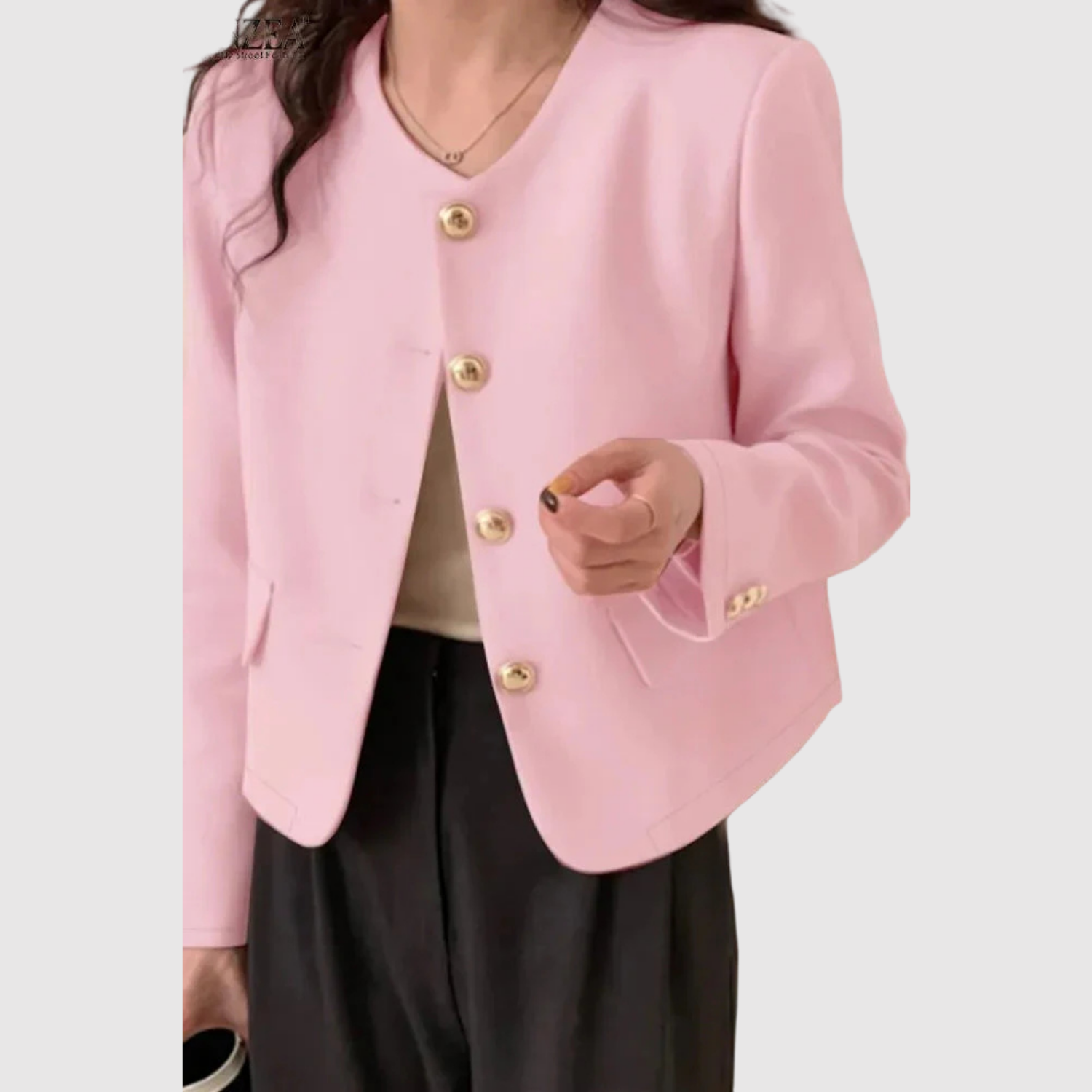 Silvie – Krátký blazer s minimalistickou elegancí