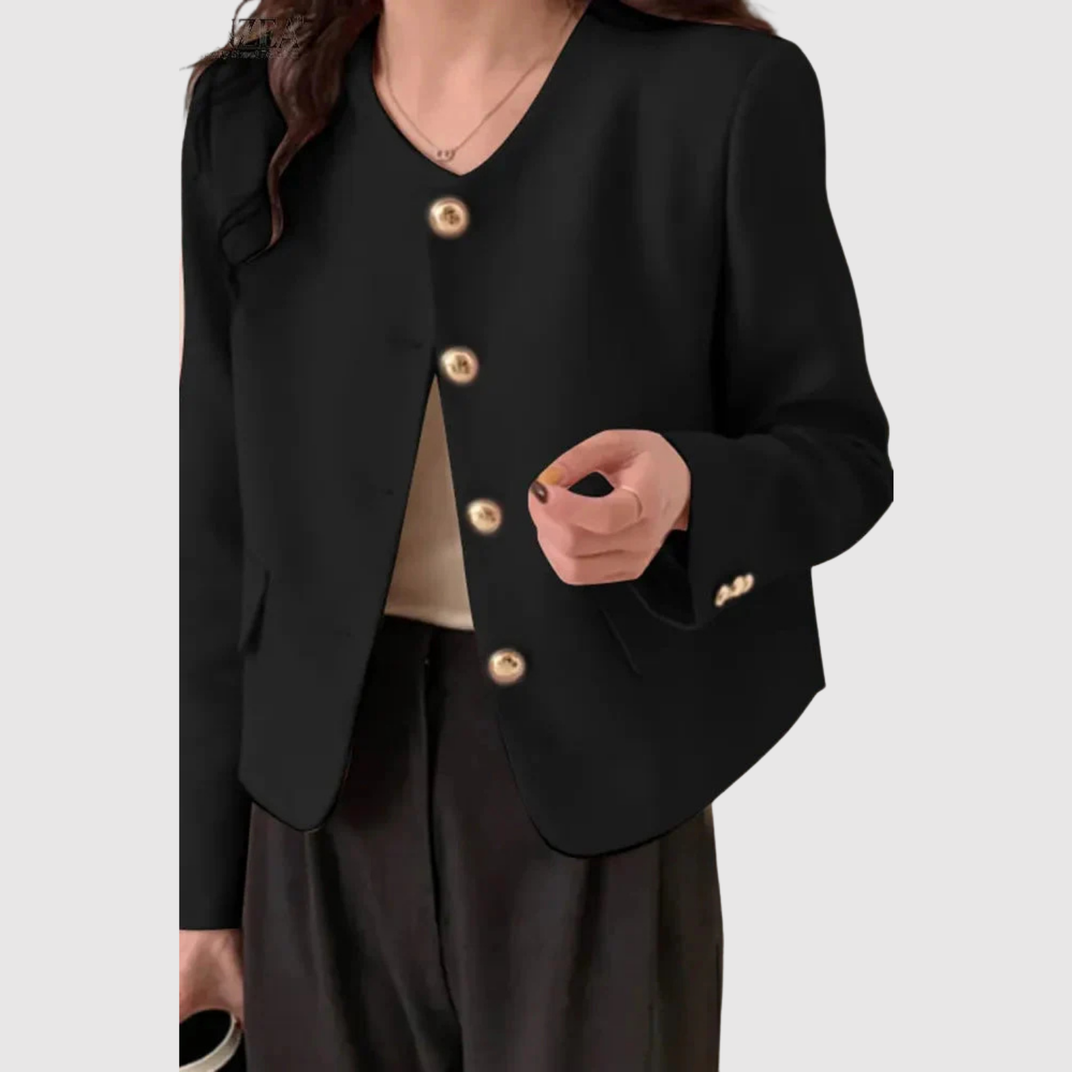 Silvie – Krátký blazer s minimalistickou elegancí