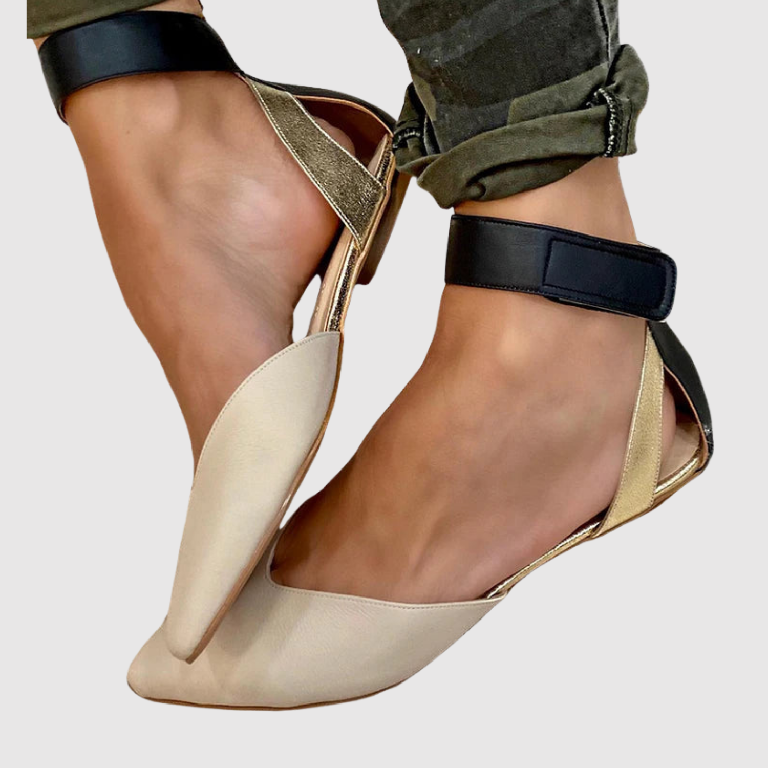 Lara - Stylové boty s kotníkovým páskem