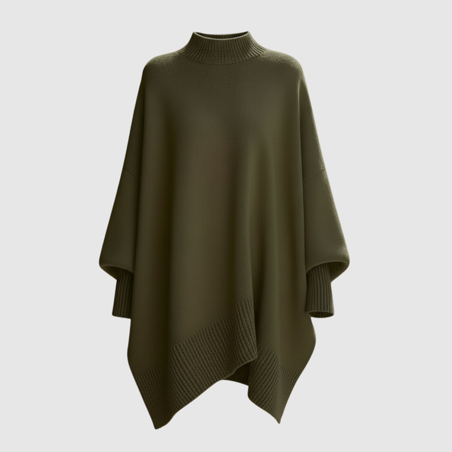 Nora - Elegantní pletené pončo s moderní linií