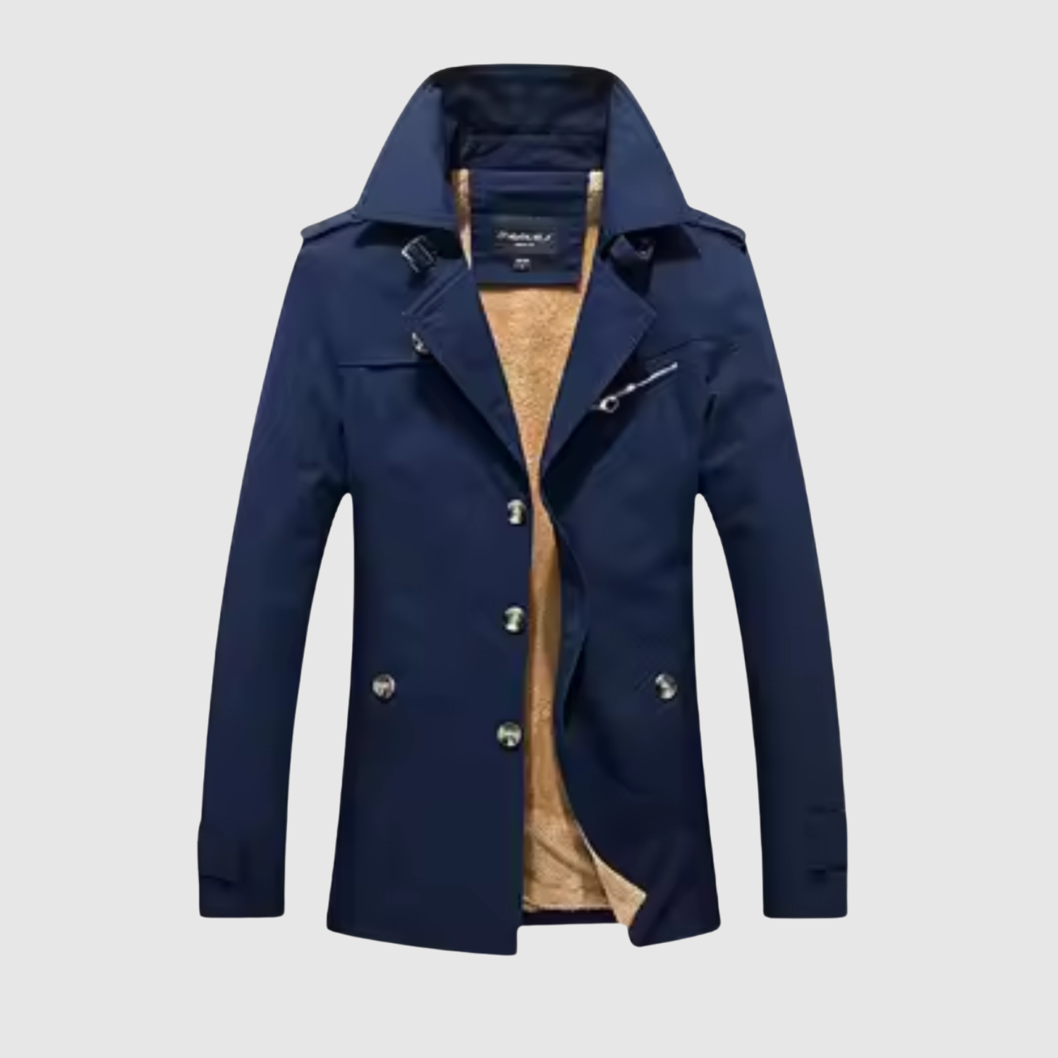 Marek – Zimní kabát s vlněnou podšívkou