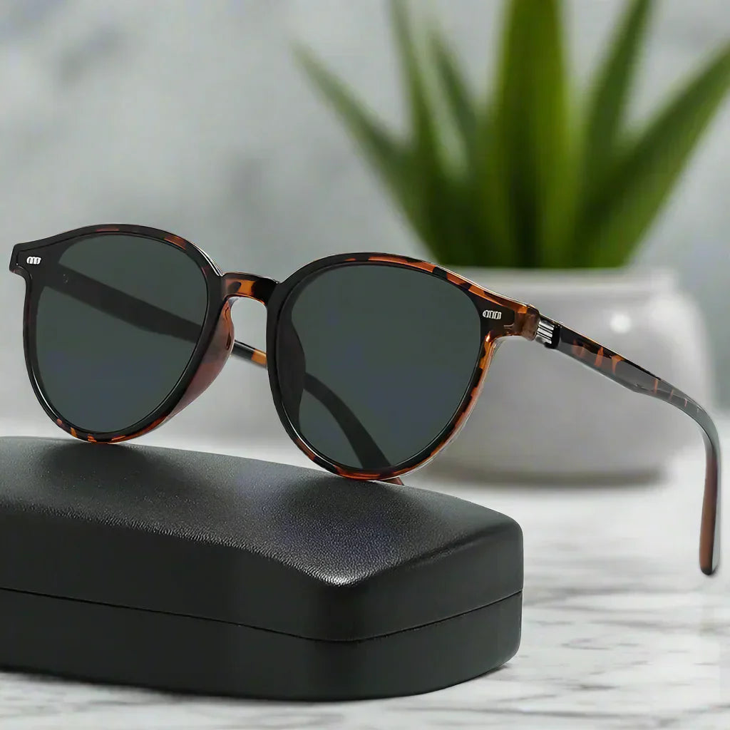 Alex – Kulaté sluneční brýle v retro stylu