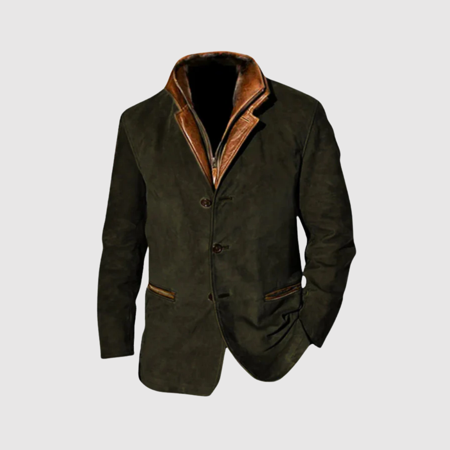 Šimon – Prošívaná bunda s elegantním límcem