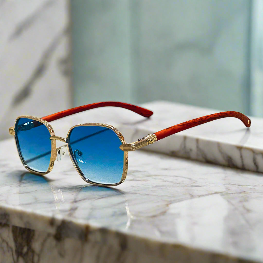 Alex – Čtvercové sluneční brýle s elegantním rámem