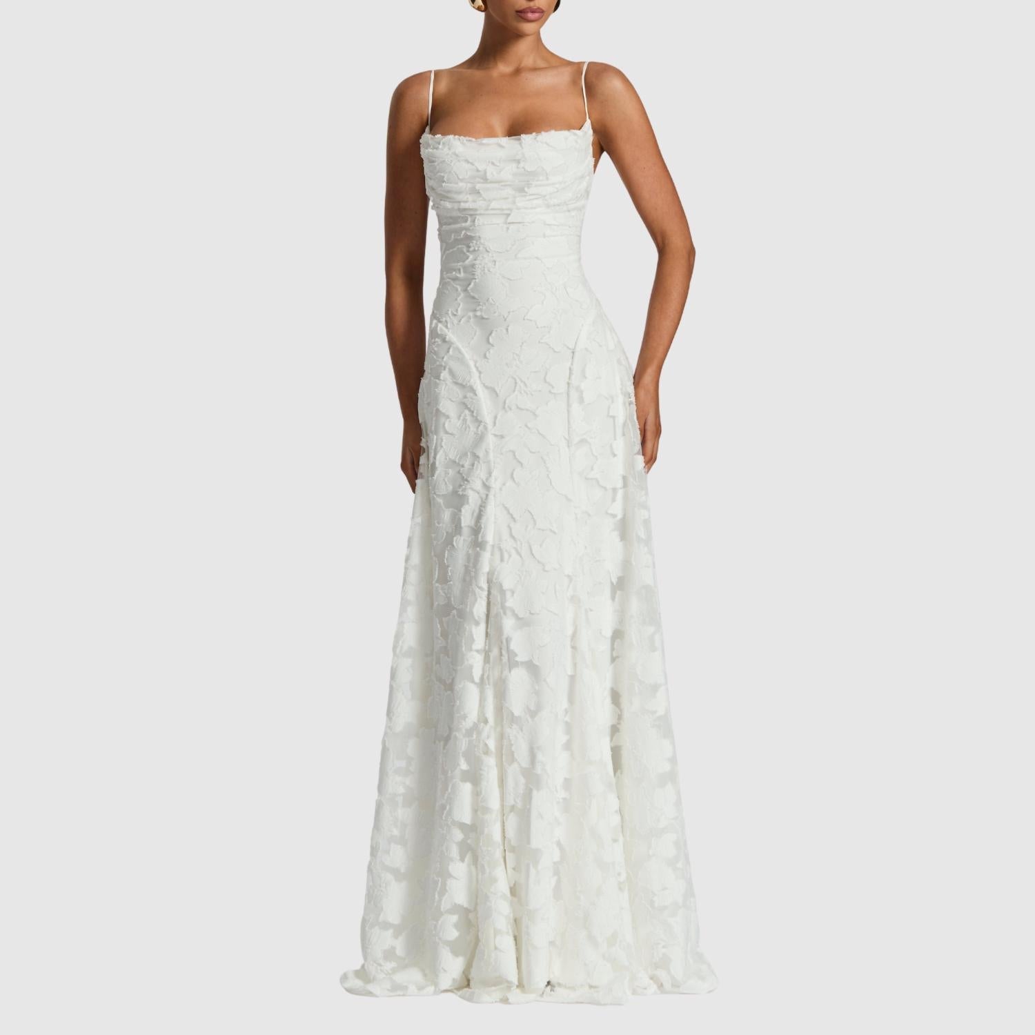 Eliška - Elegantní večerní šaty s efektním zadním dílem