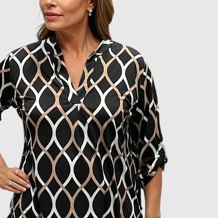 Noor – Halenka s grafickým potiskem